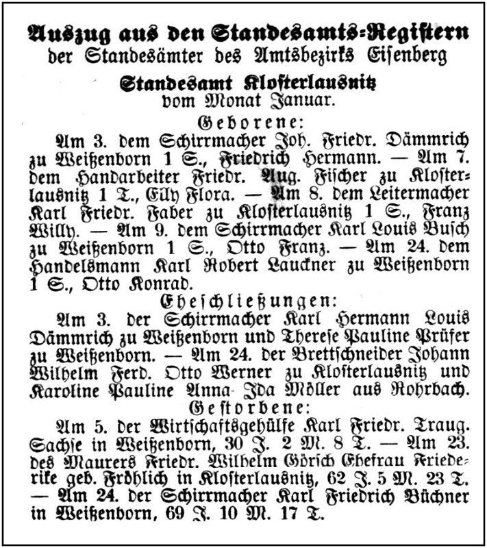 1892-03-24 Kl Standesamtsregister